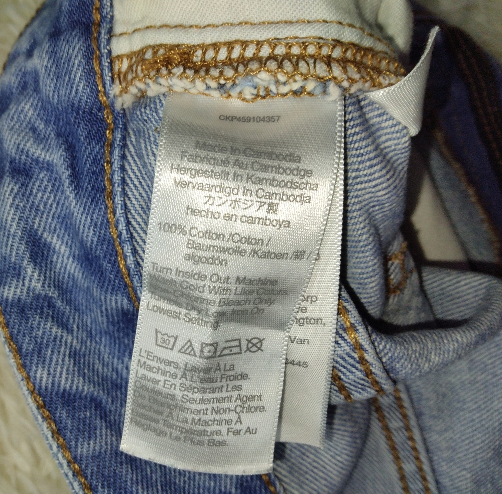 Madewell Relaxed Denim Shorts Size 30 - Picture 7 of 10